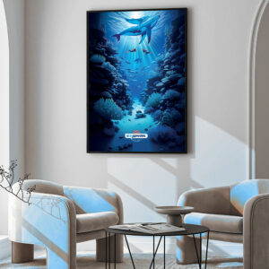 Affiche Bleu Marine - Édition limitée