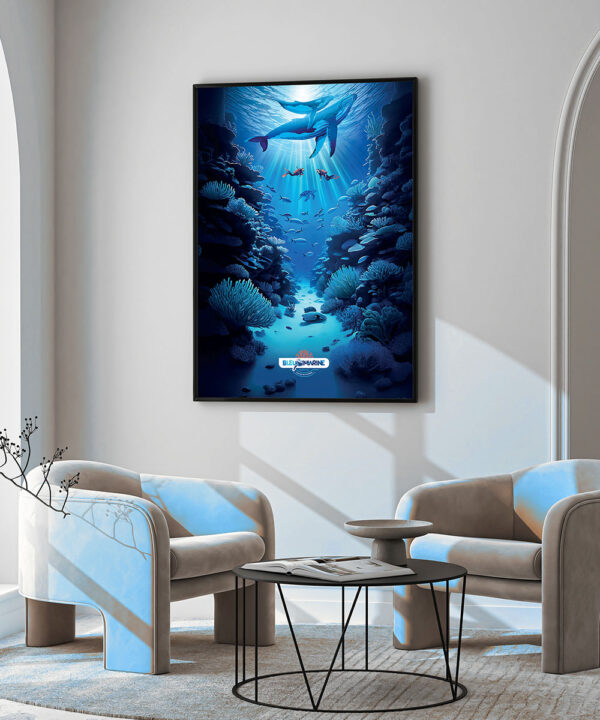 Affiche Bleu Marine - Édition limitée